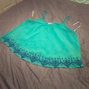 “Mine” flowy summer tank